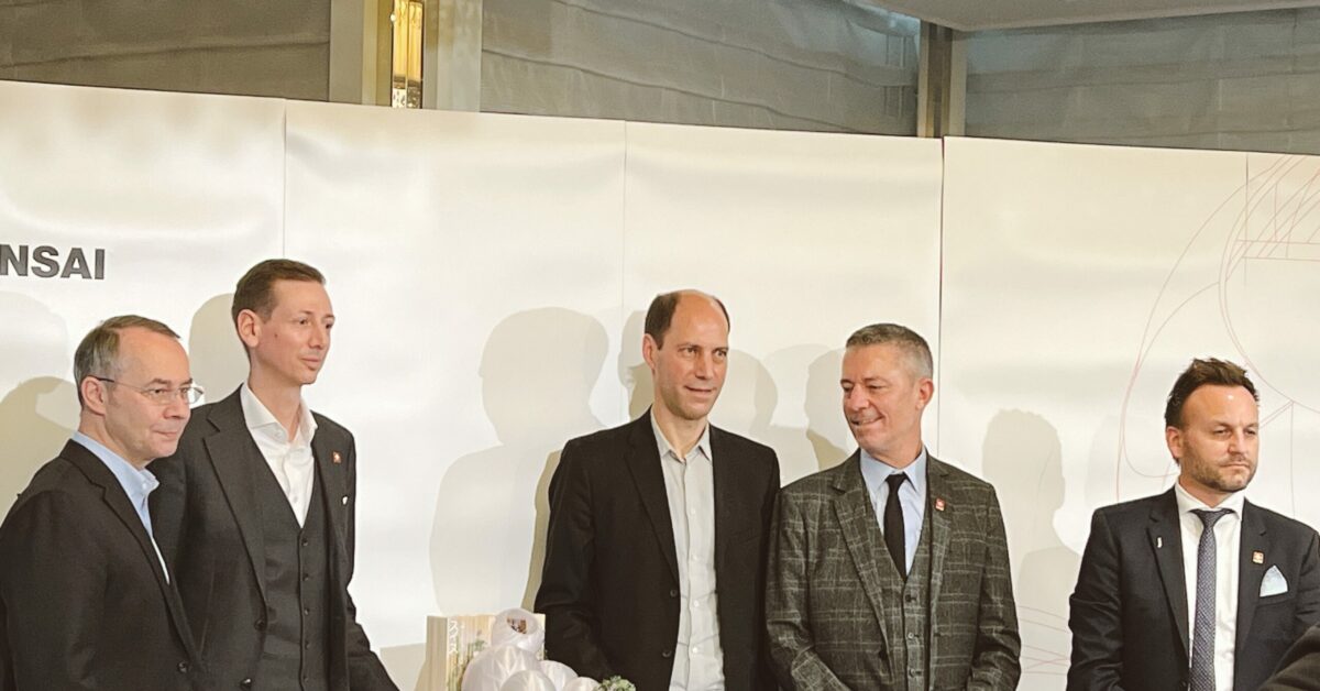 World Expo 25 - Swiss Pavilion Reveal - Swissnex in Japan