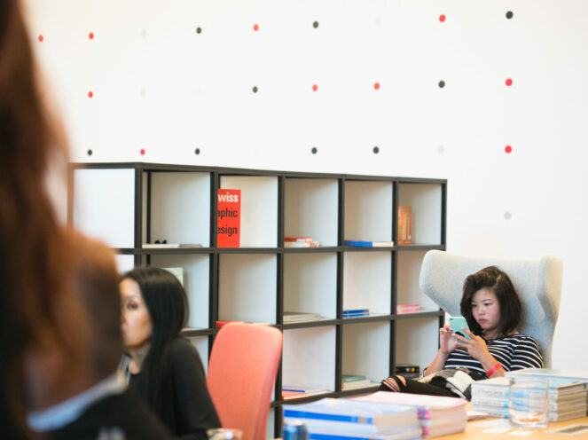 swissnex Lobby at Pier 17